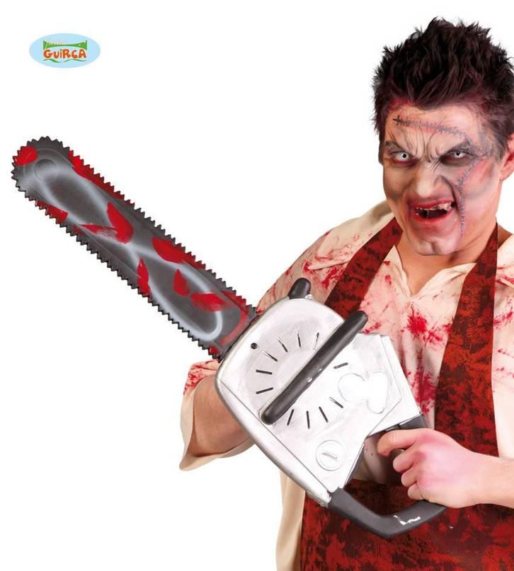 Kettingzaag met Bloed, Hobby en Vrije tijd, Feestartikelen, Nieuw, Ophalen of Verzenden