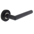 Intersteel Deurkruk / Deurklink Jura op ronde rozet RVS/mat, Ophalen of Verzenden, Nieuw