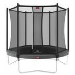 Trampoline Berg Favorit Regular 200 Grey + Safety Net Com..., Ophalen of Verzenden, Nieuw