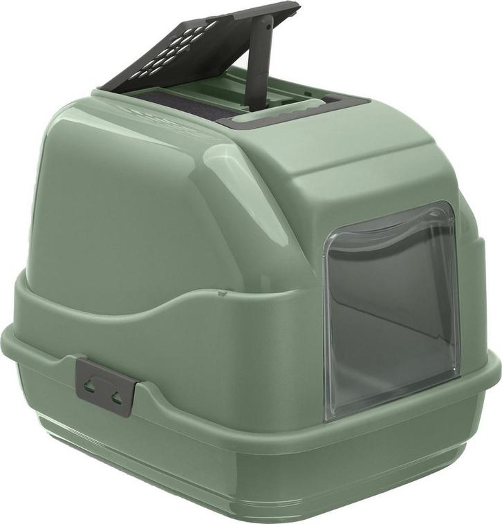 Imac Kattenbak Easy Cat 2Nd Life Gerecycled Groen, Dieren en Toebehoren, Katten-accessoires, Nieuw, Ophalen of Verzenden