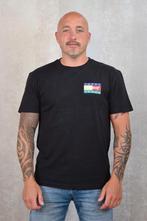 -30% Tommy Hilfiger  Tommy Hilfiger Reg pop color flag tee e, Verzenden, Nieuw, Zwart