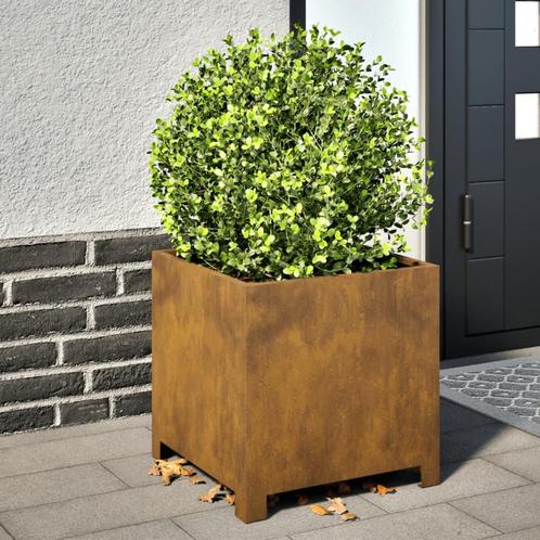 Plantenbak 40x40x40 cm cortenstaal (Overige), Huis en Inrichting, Overige Huis en Inrichting, Nieuw, Verzenden