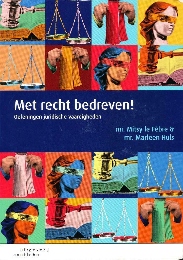 Met recht bedreven!, Boeken, Studieboeken en Cursussen, Zo goed als nieuw, Overige niveaus, Ophalen of Verzenden