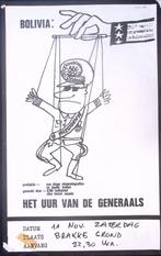 Bijeenkomst in Amsterdam voor film over Bolivia op poster, Verzamelen, Verzenden, Nieuw, Overige onderwerpen, Met lijst