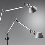 45x Artemide Tolomeo Micro Wandlamp - Aluminium, Ophalen of Verzenden, Zo goed als nieuw, Metaal