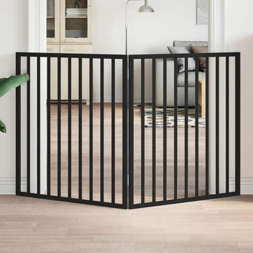 vidaXL Hondenhek inklapbaar 2 panelen 160 cm populierenhout, Dieren en Toebehoren, Honden-accessoires, Nieuw, Verzenden