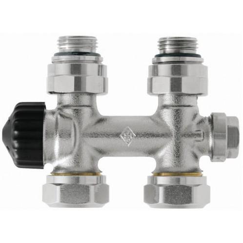 Heimeier Multilux thermostatisch H-blok 1/2 recht, Doe-het-zelf en Verbouw, Verwarming en Radiatoren, Verzenden