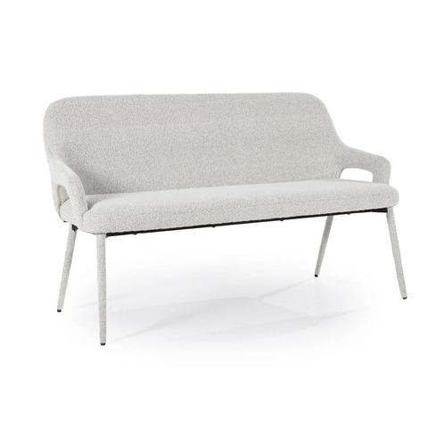 *WOONWINKEL* By-Boo Bench Fika Scandinavische Eetkamerbank M, Huis en Inrichting, Banken | Bankstellen, Nieuw, Stof, Verzenden