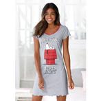 Peanuts Nachthemd met snoopy-print en strikje, Kleding | Dames, Verzenden
