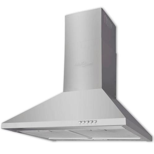 vidaXL Afzuigkap 600 mm roestvrij staal, Witgoed en Apparatuur, Afzuigkappen, Nieuw, Verzenden