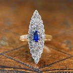 Zonder Minimumprijs - Ring - 18 karaat Geel goud, Zilver -, Sieraden, Tassen en Uiterlijk, Ringen, Nieuw