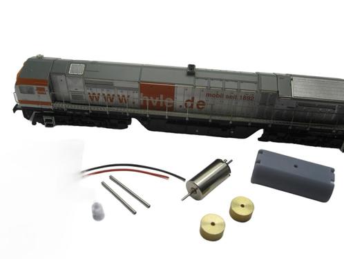 micromotor TME001C TT motor ombouwset voor Mehano Blue, Hobby en Vrije tijd, Modeltreinen | Overige schalen, Gelijkstroom, Overige typen