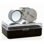 Nieuw Uitklapbare Juweliersloep / Triplet Postzegel Loep 30x, Ophalen of Verzenden, Overige typen