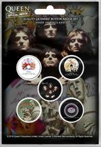 Queen button Early Albums 5-pack officiële merchandise, Nieuw, Ophalen of Verzenden, Gebruiksvoorwerp