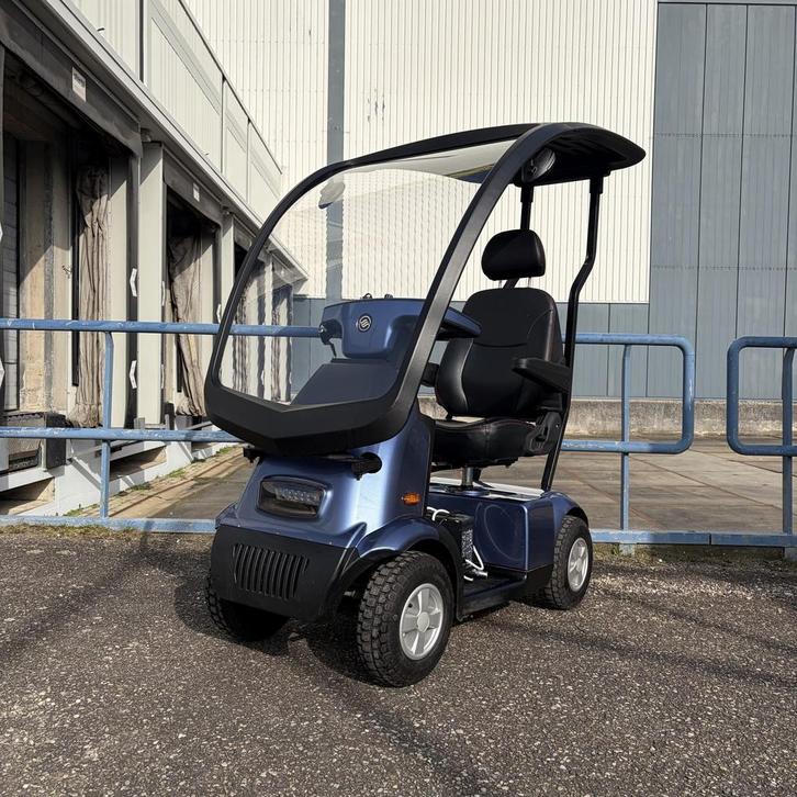 Scootmobiel Afikim Breeze C4 met overkapping, Diversen, Brommobielen en Scootmobielen, 46 km of meer, Gebruikt, Afikim, 11 t/m 15 km/u