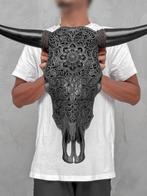 Geen reserveprijs - Authentiek zwart met de hand gesneden