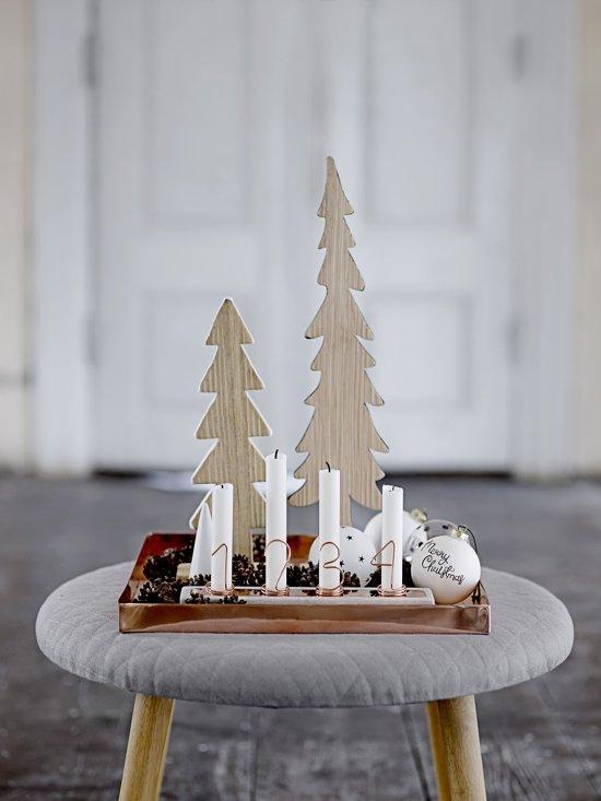 Bloomingville - Houten Kerstboom - Hout - H 32 cm -, Diversen, Kerst, Verzenden
