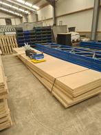 Vloerplaat spaanplaat 5250 x 1020 x 38 mm, onderzijde wit,, Doe-het-zelf en Verbouw, Ophalen of Verzenden, Gebruikt