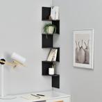 [en.casa]® Design Wandplank - planken - zwart model 5, Huis en Inrichting, Woonaccessoires | Wandplanken en Boekenplanken, Verzenden