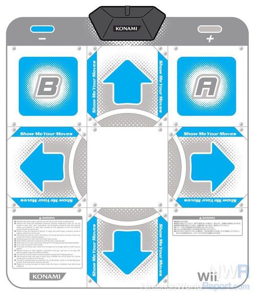 Konami Dance Mat-Standaard (Wii) Gebruikt, Spelcomputers en Games, Spelcomputers | Nintendo Consoles | Accessoires, Zo goed als nieuw