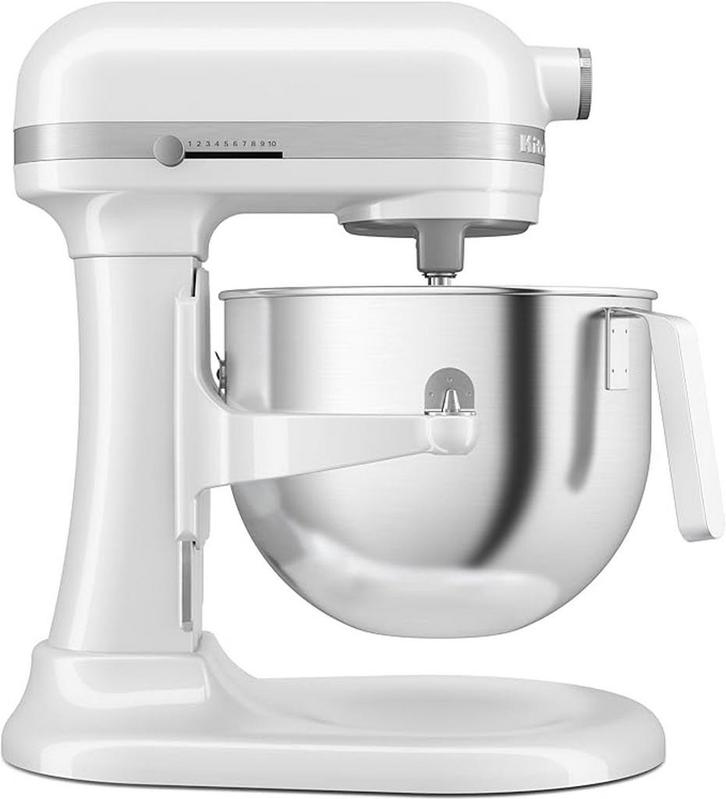 KitchenAid Artisan wit - keukenmachine in hoogte verstelbare, Witgoed en Apparatuur, Keukenmixers, Zo goed als nieuw, Ophalen of Verzenden