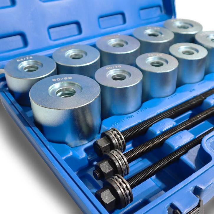 Lagertrekker-trekkerspindelset - M10-M18 - 27-delig, Auto diversen, Autogereedschap, Nieuw, Verzenden