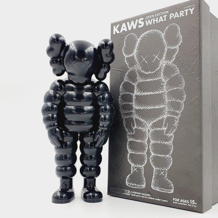Kaws (1974) - Kaws What Party Black 2020, Antiek en Kunst, Kunst | Designobjecten
