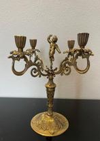 Kandelaber - Gegoten messing - Napoleone III, Antiek en Kunst