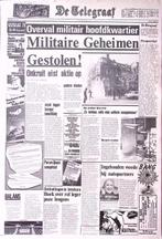 Krant de Telegraaf op Poster (lijst optie, Posters), Verzamelen, Verzenden, Nieuw, Overige onderwerpen, Met lijst