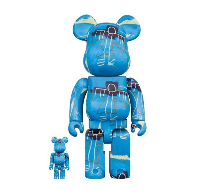BE@RBRICK, Medicom Toy - Beeldje - BE@RBRICK Jean-Michel, Antiek en Kunst, Kunst | Designobjecten