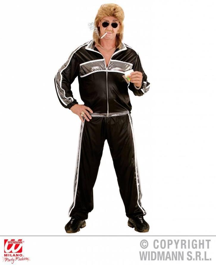 Trainingspak disco zwart, Kleding | Heren, Carnavalskleding en Feestkleding, Nieuw, Ophalen of Verzenden