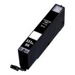 Huis-Merk  CANON  CLI-551 XL Zwart 14ml + Chip 247print, Computers en Software, Printerbenodigdheden, Verzenden, Nieuw, Canon