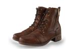 Mustang Veterboots in maat 38 Cognac | 10% extra korting, Kleding | Dames, Schoenen, Overige kleuren, Verzenden, Overige typen