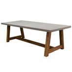 Veltis dining tuintafel betonlook 250x100xH77 cm, Tuin en Terras, Tuintafels, Nieuw, Ophalen of Verzenden