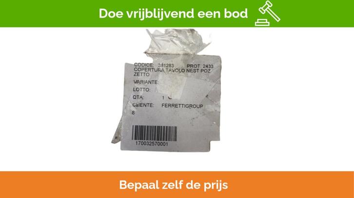 Bieden: Custom Line Navetta N28 Nest cockpit table cover wh, Watersport en Boten, Bootonderdelen, Nieuw, Zeilboot of Motorboot