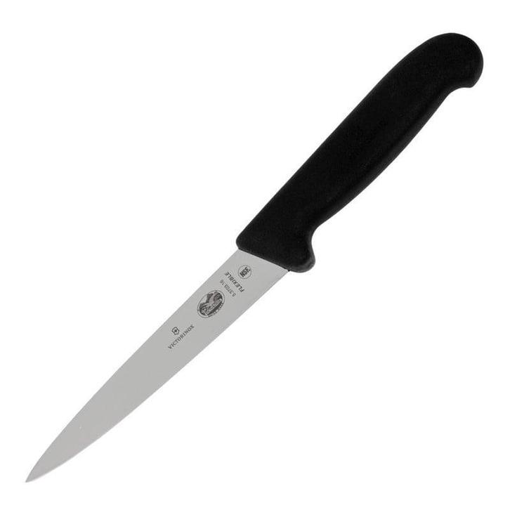 Fileermes | RVS | Zwart | Lengte 282mm Victorinox, Zakelijke goederen, Horeca | Keukenapparatuur, Nieuw in verpakking, Verzenden