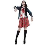 Halloween Kostuum Dames School Uniform, Nieuw, Verzenden