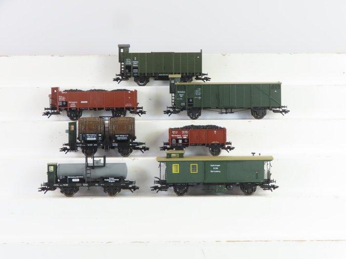 Märklin H0 - 46086 - Modeltrein goederenwagonset (1) -, Hobby en Vrije tijd, Modeltreinen | H0