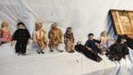 Marionet (10) - Gips-hout-stof - 1850-1900, Antiek en Kunst, Antiek | Speelgoed