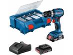 Bosch GSB 18V-45 - Klopboormachine - 45 Nm - 1900 min-1 (2x), Verzenden, Zo goed als nieuw