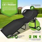 Veldbed - 1 Persoons - Kampeerbed - Stretcher - Zwart - Till, Verzenden, Nieuw