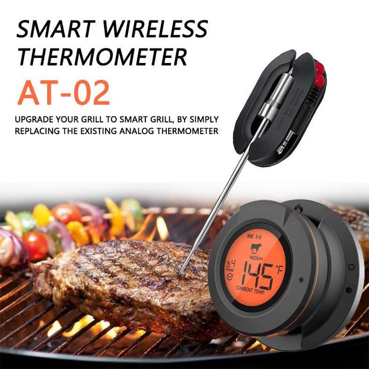 ToGrill AT-02 Bluetooth Dome BBQ Thermometer ACTIEPRIJS, Tuin en Terras, Barbecue-accessoires, Nieuw, Ophalen of Verzenden