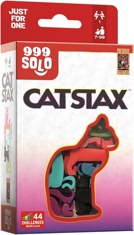Solo - Cat Stax | 999 Games - Reisspellen, Hobby en Vrije tijd, Gezelschapsspellen | Bordspellen, Nieuw, Verzenden