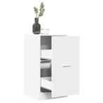 vidaXL Apothekerskast 40x41x77,5 cm bewerkt hout wit, Verzenden, Nieuw