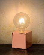 Lucide CUBICO - Tafellamp - Ø 9,5 cm - LED - E27 - 1x5W, Verzenden, Nieuw