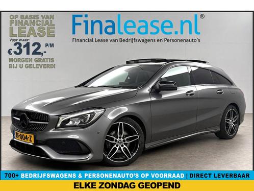 Mercedes-Benz CLA-Klasse 180 AMG Pano Cam LED Clima €312pm, Auto's, Mercedes-Benz, Lease, Automaat, Stationwagon, Benzine, Zilver of Grijs