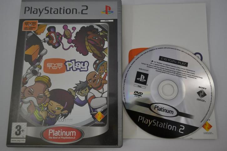 Eye Toy - Play  (PS2 PAL), Spelcomputers en Games, Games | Sony PlayStation 2, 1 speler, Zo goed als nieuw, Verzenden