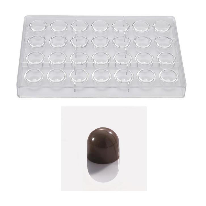 Martellato Bonbonvorm Classic Praline (28x) Ø26x23mm, Hobby en Vrije tijd, Taarten en Cupcakes maken, Nieuw, Verzenden