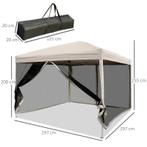 TRUUSK Vouwpaviljoen Paviljoen Vouwtent Met Zijwanden Incl., Tuin en Terras, Verzenden, Nieuw