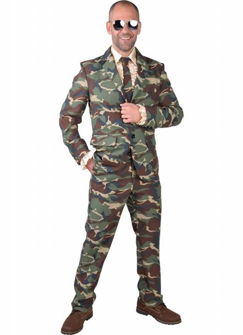 Magic Suit Camouflage Leger Heren, Kleding | Heren, Carnavalskleding en Feestkleding, Nieuw, Ophalen of Verzenden